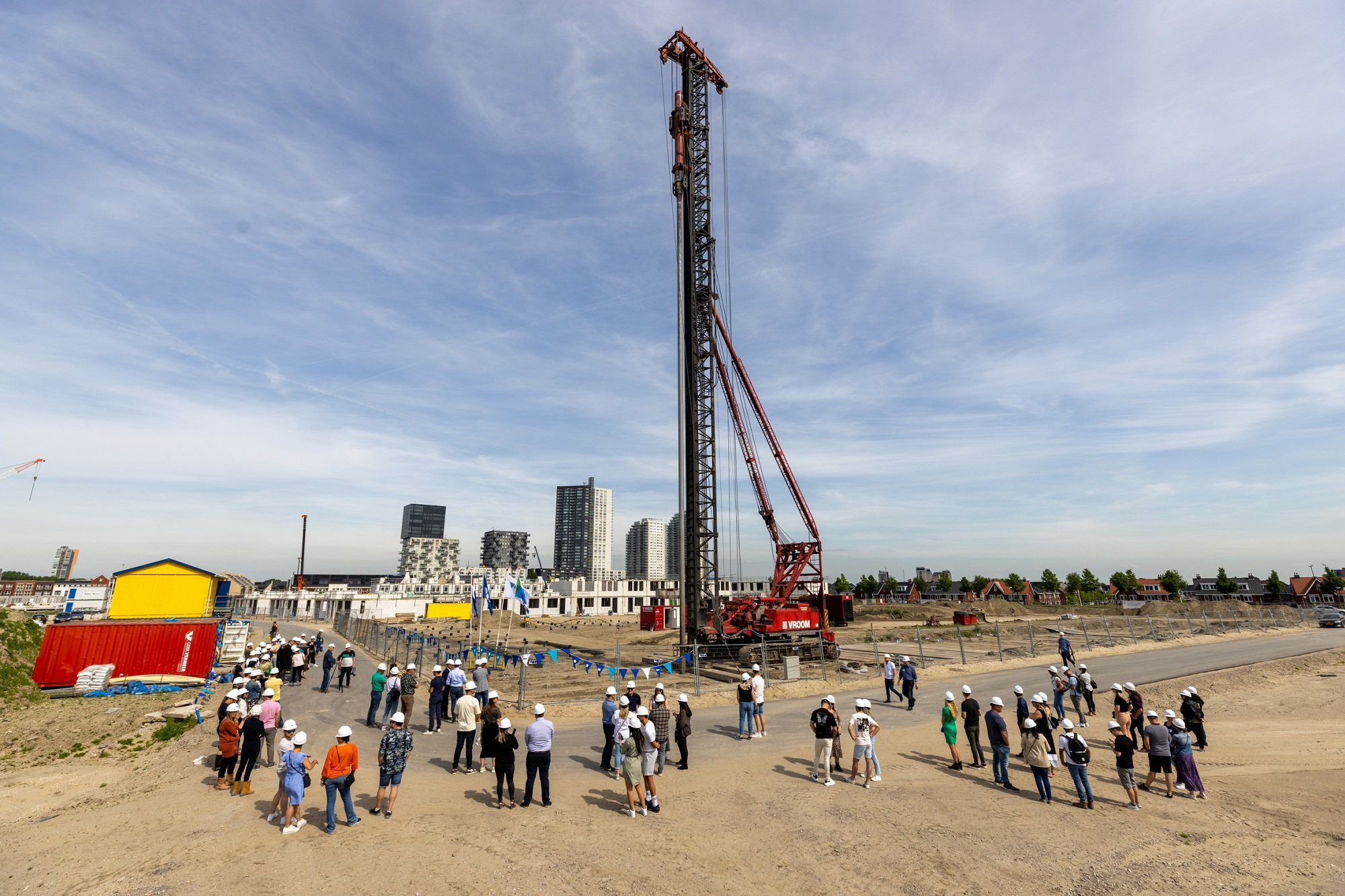 Voor het project Klipper in Spijkenisse is de bouw van start gegaan