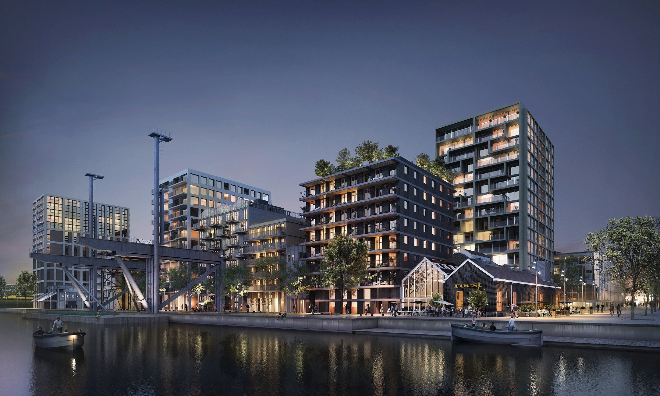 Artist impression van ons project Oostenburg in Amsterdam