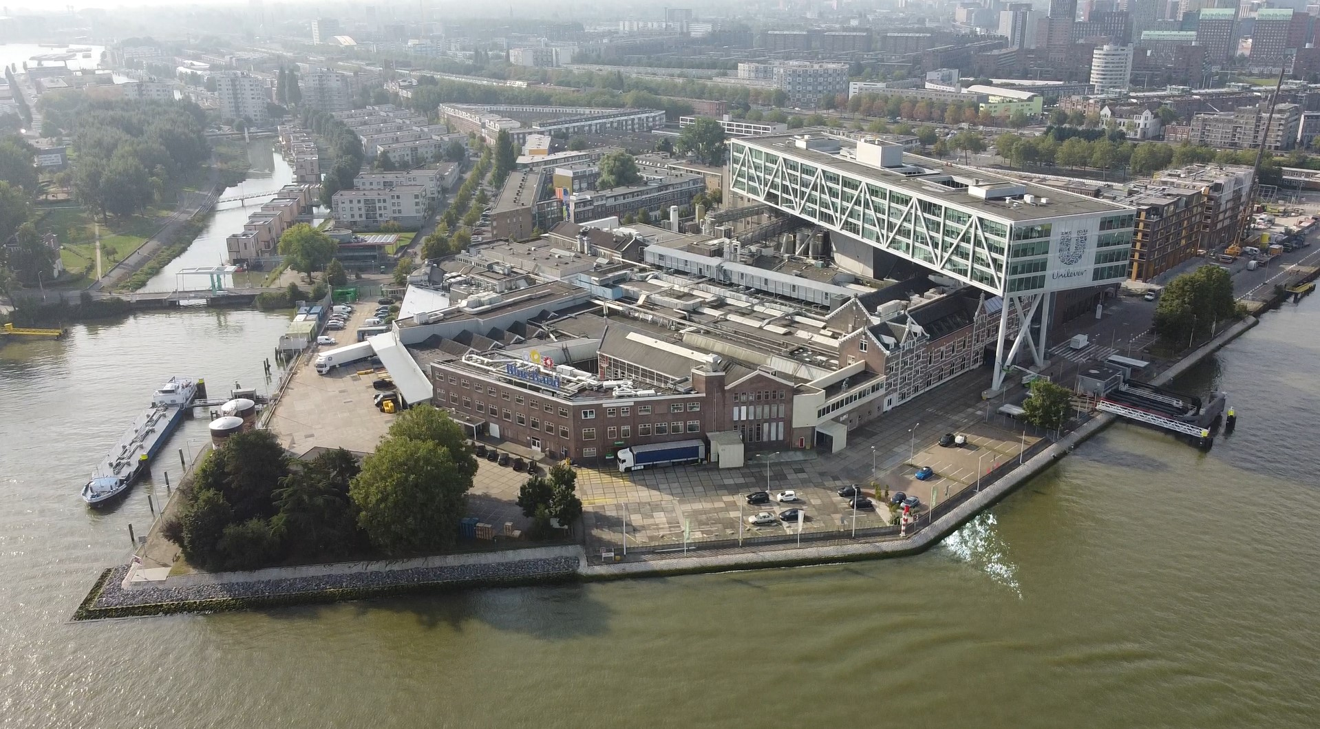 De Kaai | Unileverfabriek | Rotterdam | overzichtsfoto