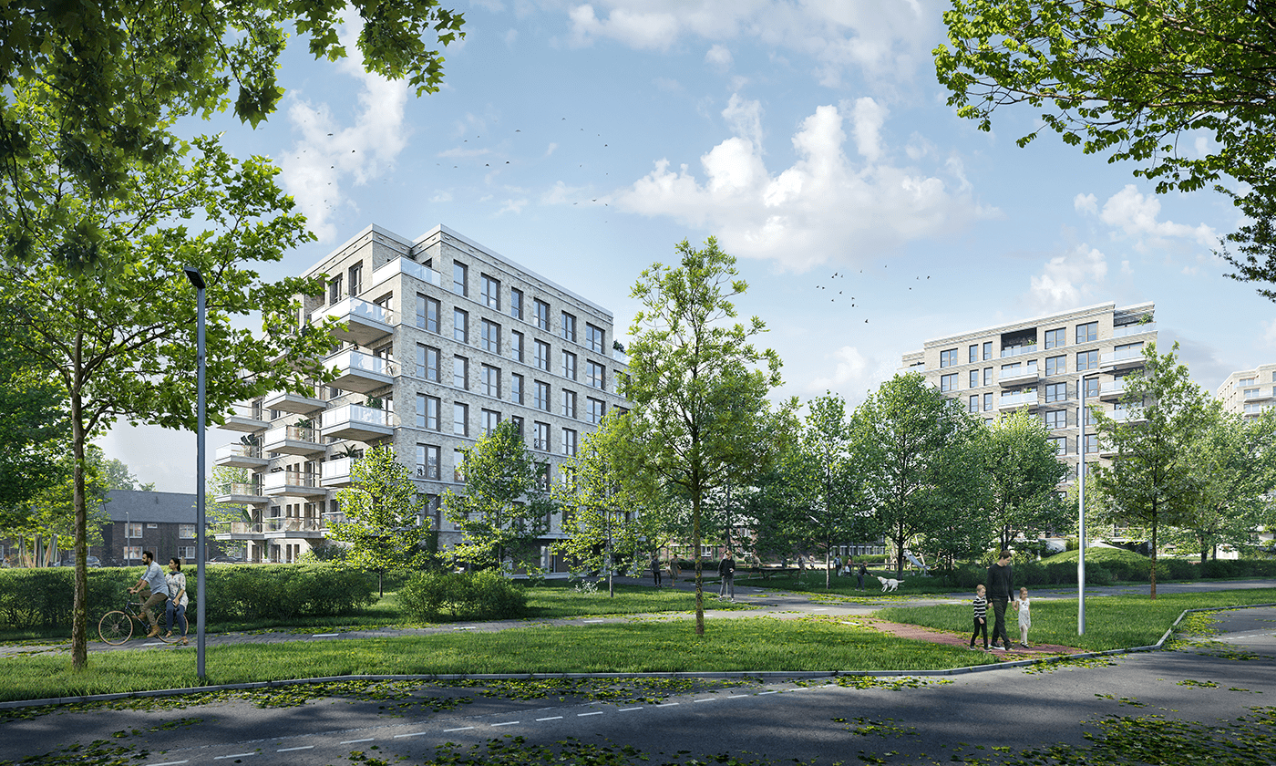 Maassluis West Burgermeesterswijk nieuwbouw