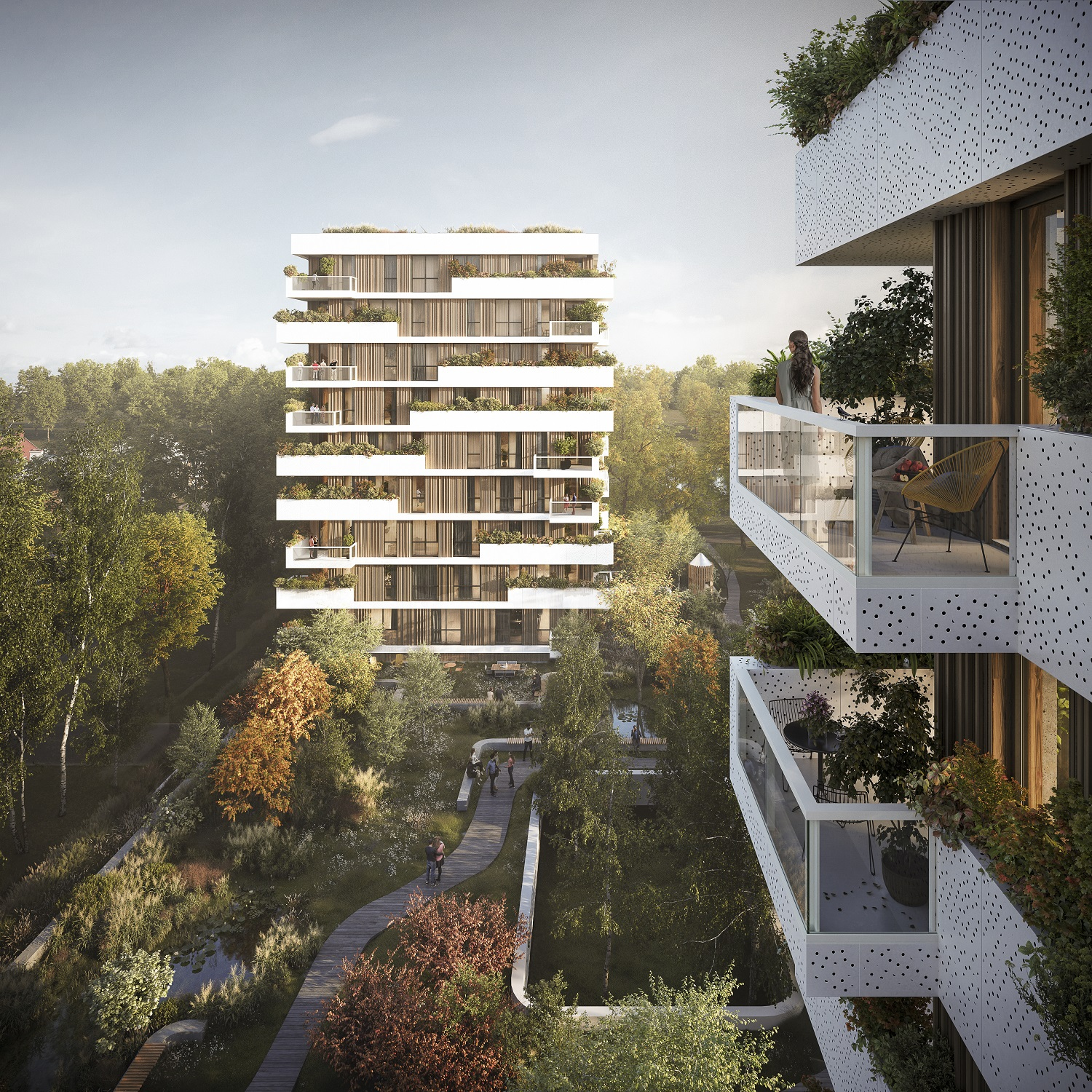 Artist impression van ons project MARK in Almere