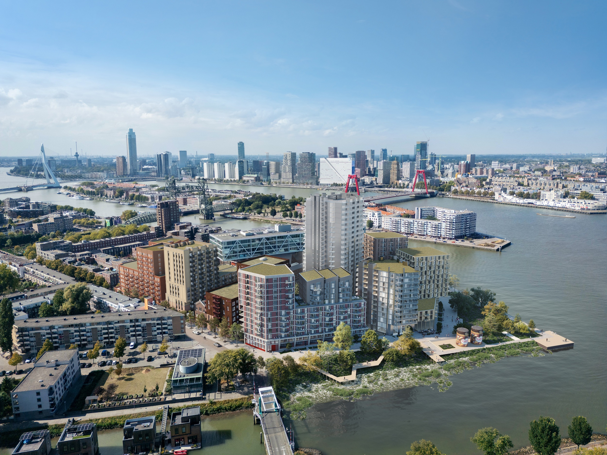 De Kaai | Unileverfabriek | Rotterdam | impressie