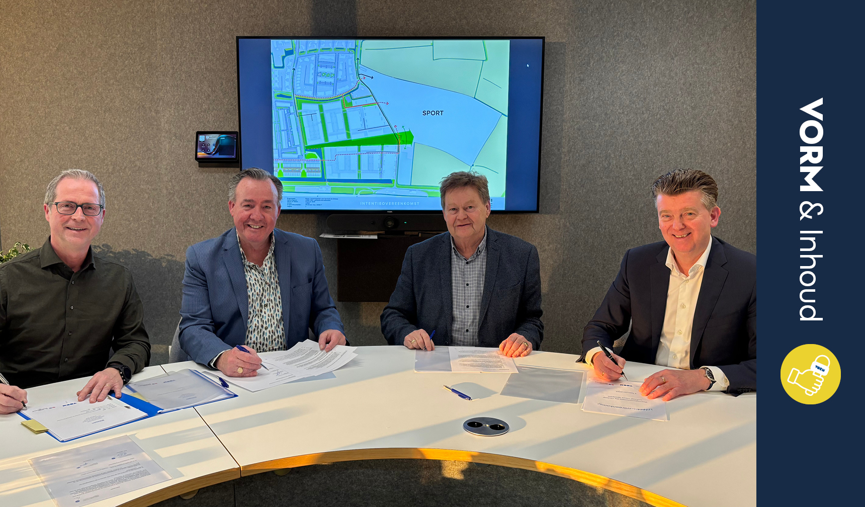 Ondertekening intentieovereenkomst de omloop | Albrandswaard | V&I