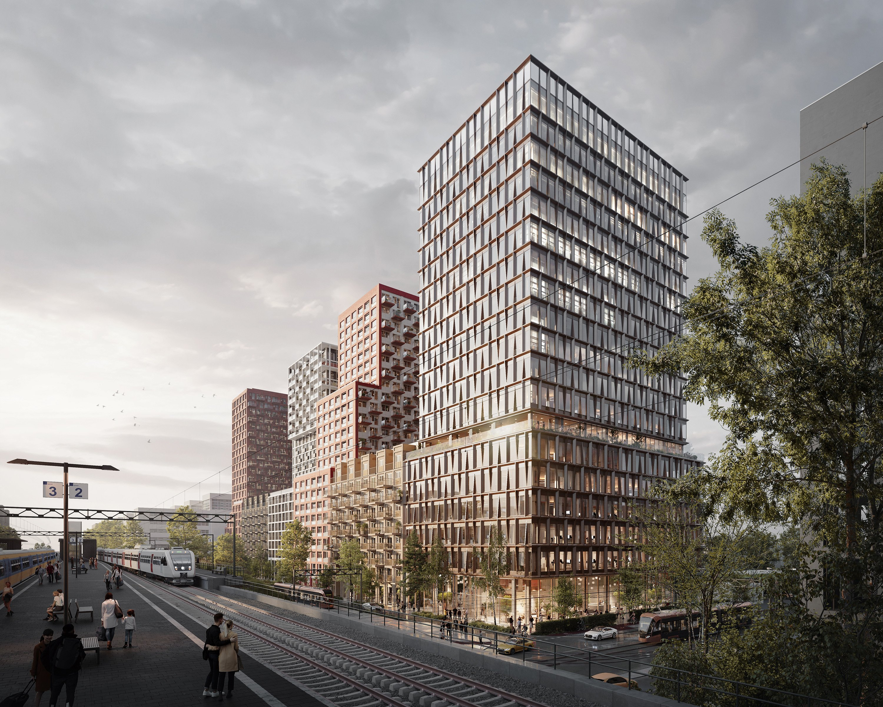 SOZA 9 Den Haag herontwikkeling Laan van NOI Nieuwbouw