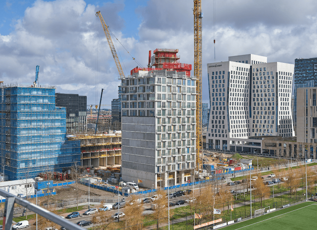 Stepstone 6 Amsterdam Zuidas In aanbouw