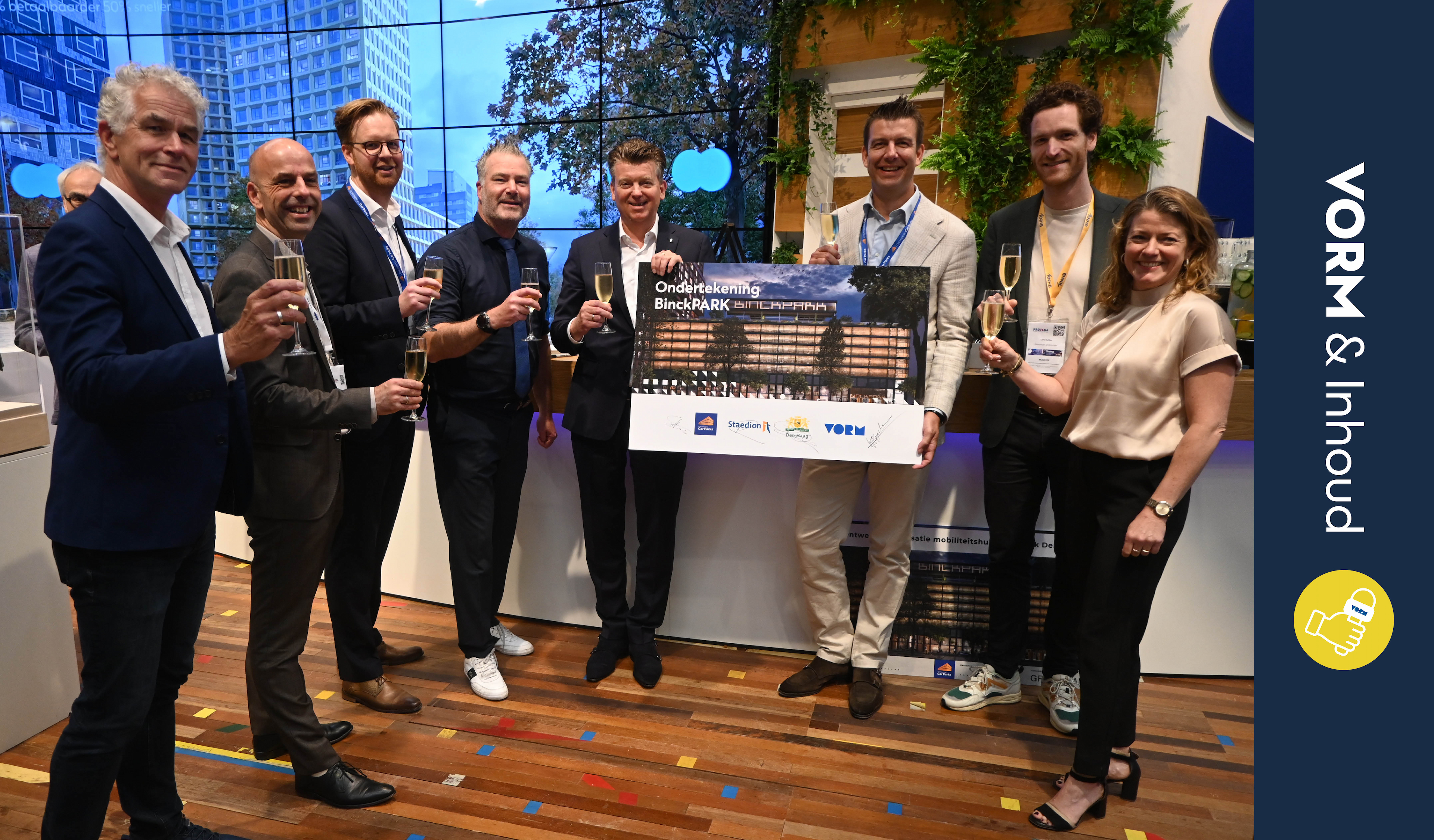 Binckpark | Den Haag | Continental parks | ondertekening