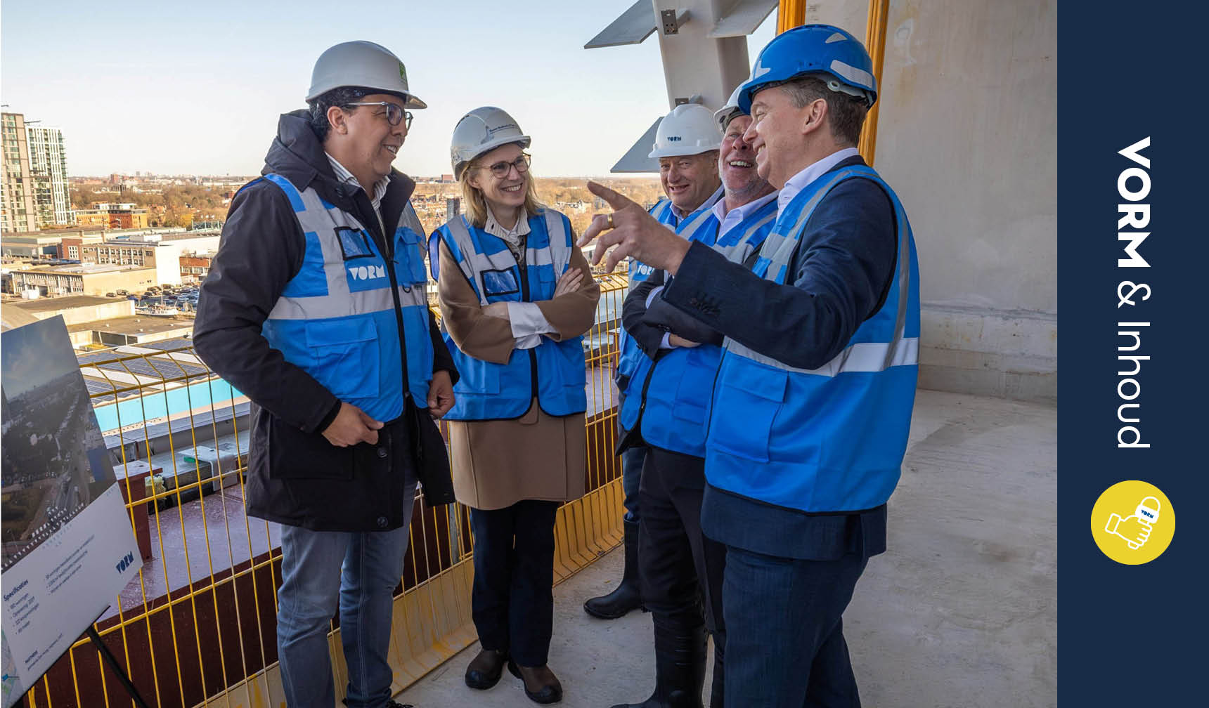 Minister Elanor Boekholt bij The Blox