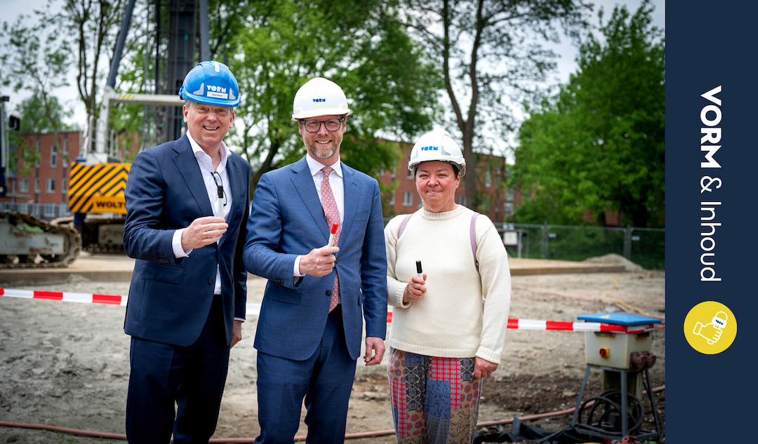 Start bouw Zuidendijkse Tuin