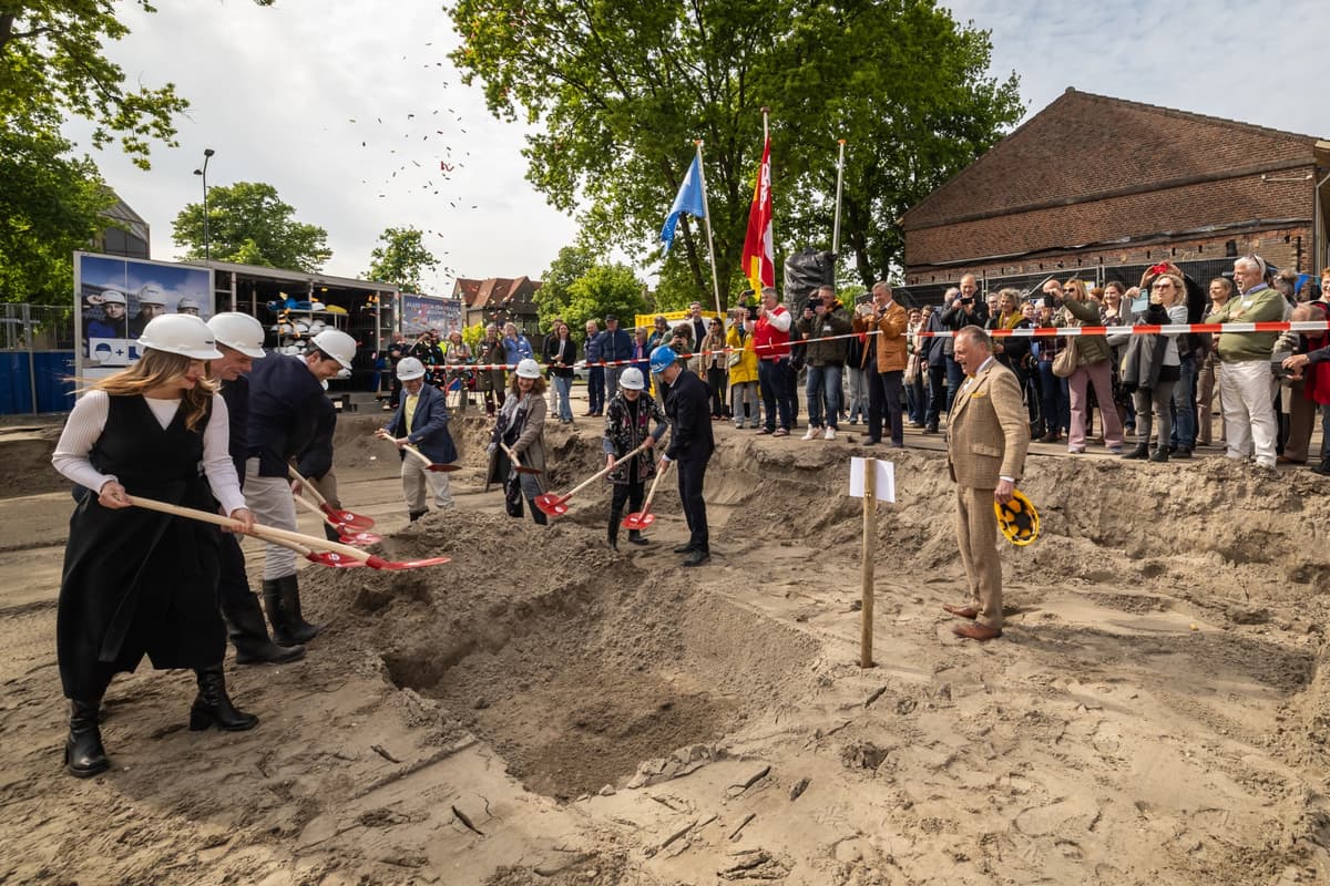 Saam | Leiden | start bouw handeling | mei 2025