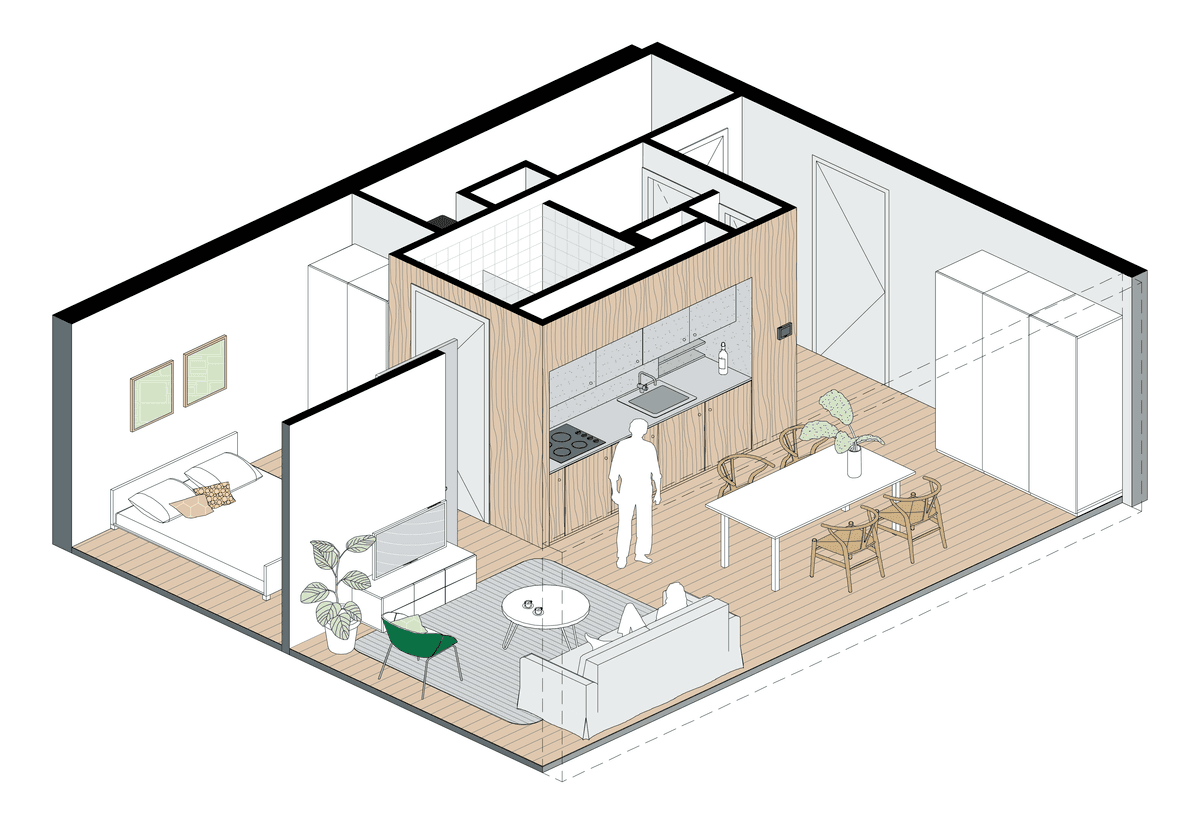 VORM Modelwoning plattegrond