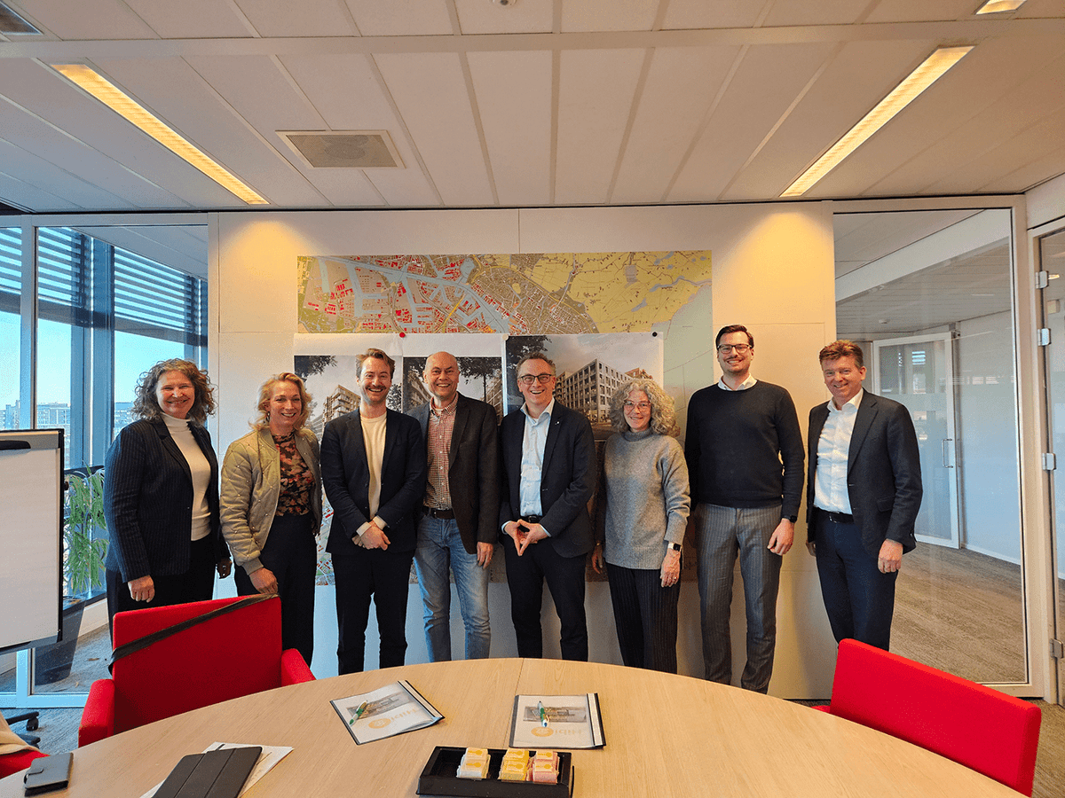 HIBI 7 Amstelkwartier Amsterdam Ondertekening