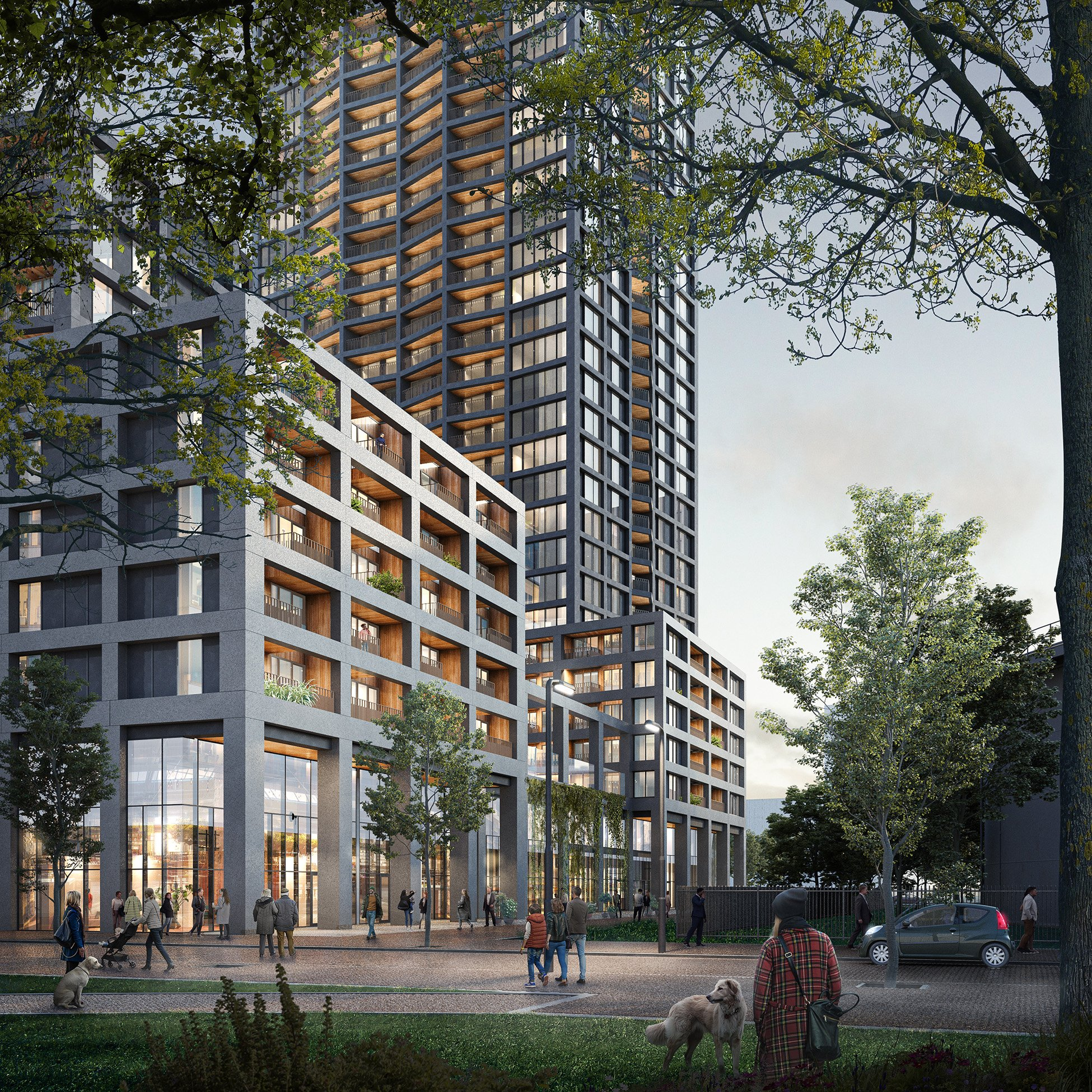 BoogieWood 3 Den Haag Binckhorst Houtbouw