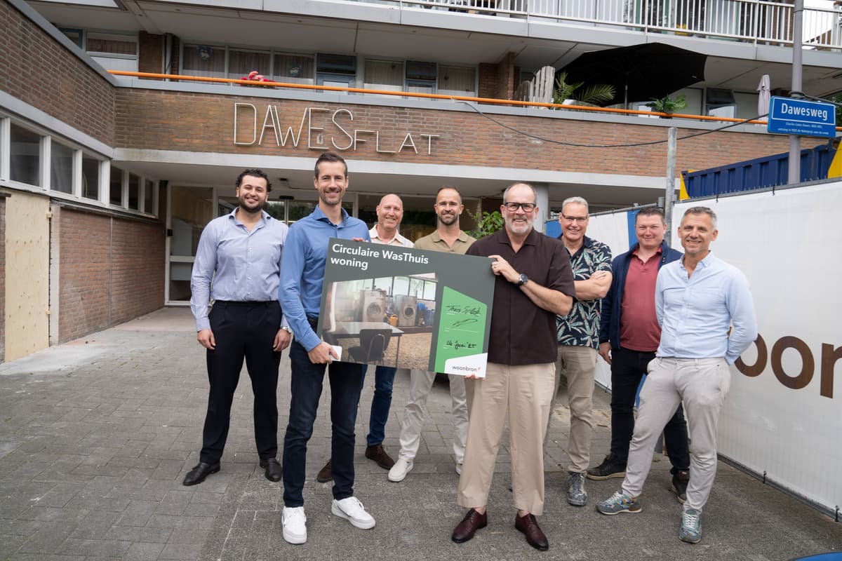 Dawesflat | Rotterdam | ondertekening | circulaire woning