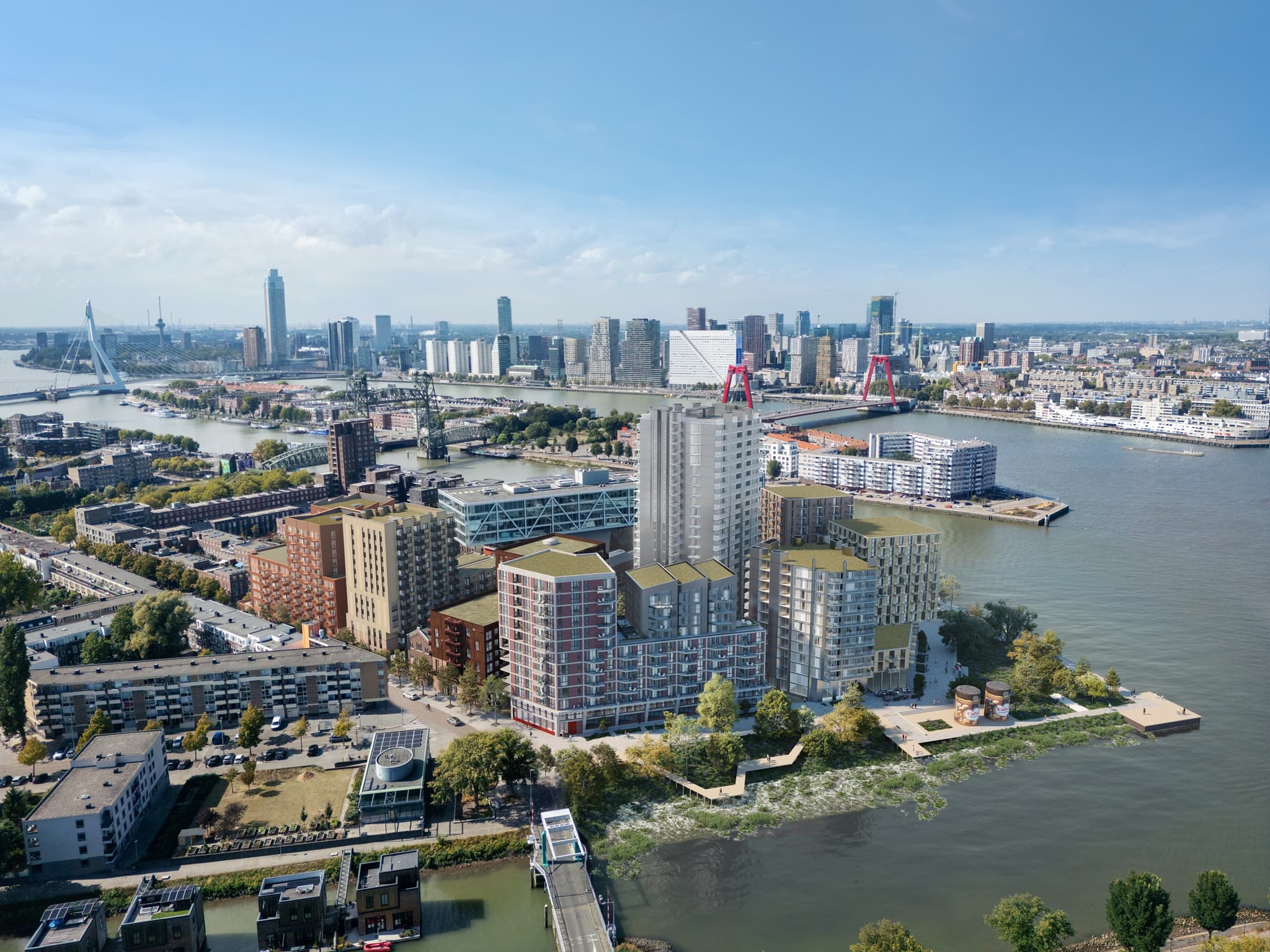 De Kaai | Unileverfabriek | Rotterdam | impressie