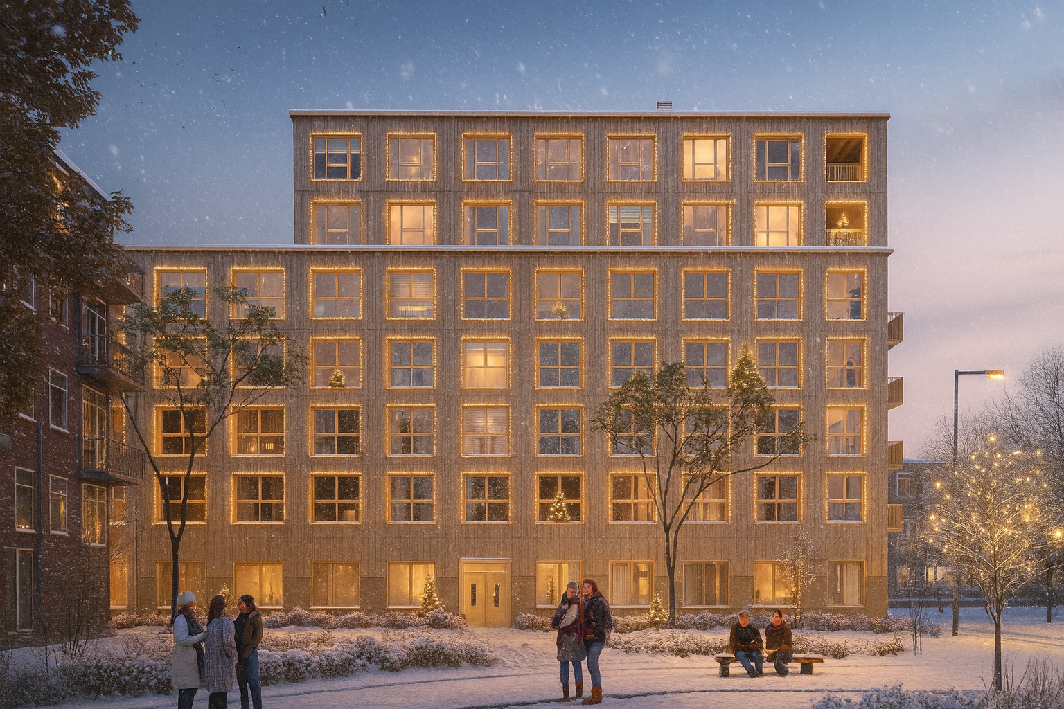 Timber | Rotterdam | impressie | winter Timber | Rotterdam | impressie | winter