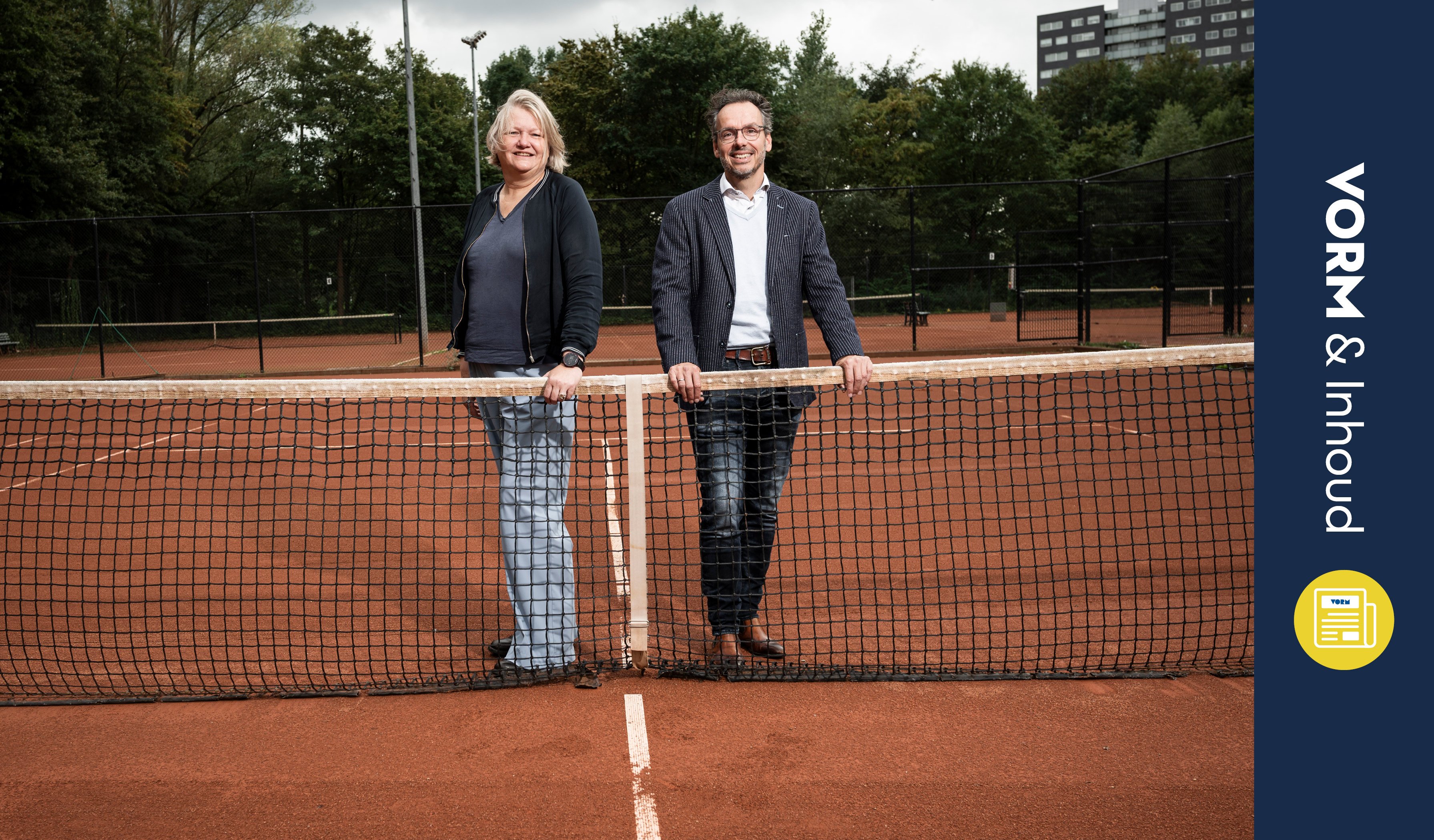 Bijzondere transformatie van een tennisclub in Amsterdam
